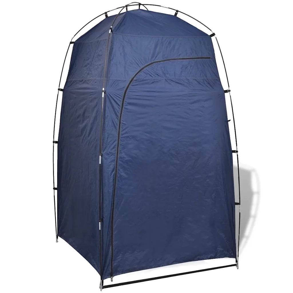 Tenda per Doccia/WC/Spogliatoio-Tenda Doccia Portatile Blu