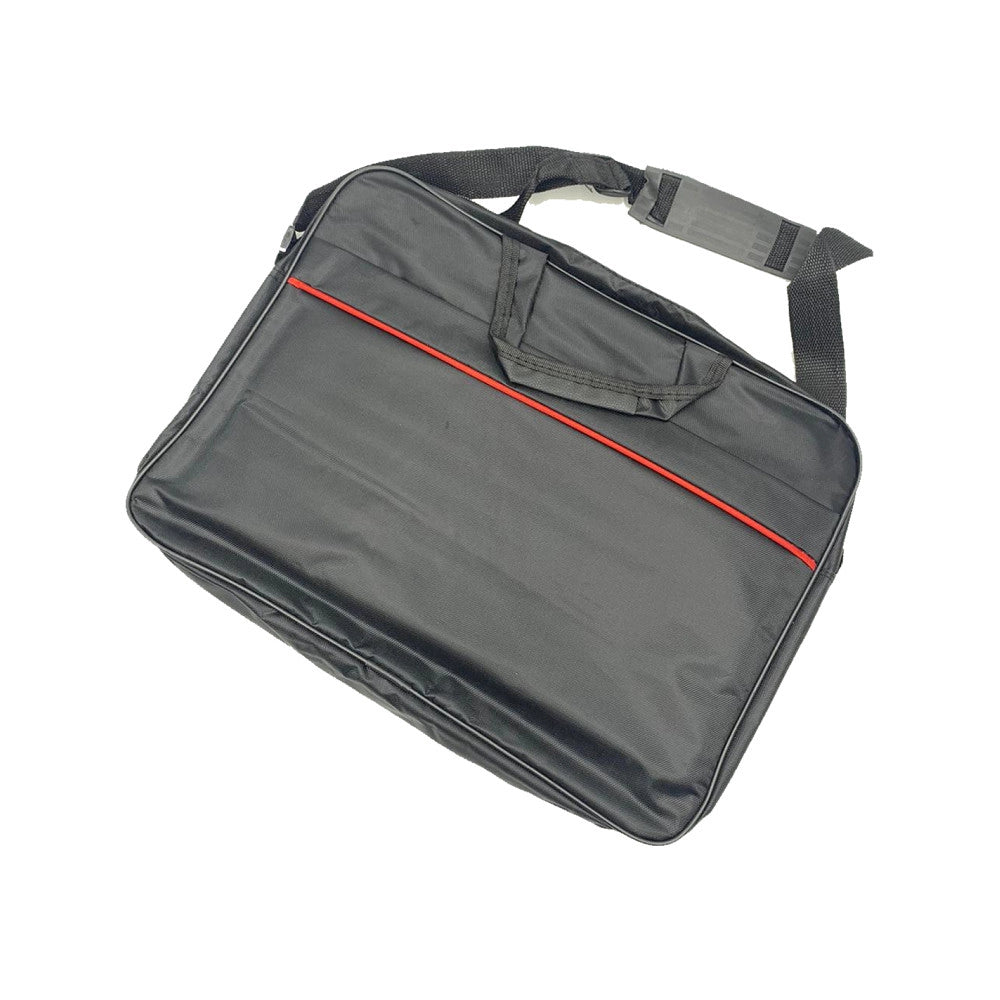 Trade Shop - Borsa Per Notebook Laptop Fino A 17" Nera Con Tasca Anteriore Porta Oggetti L06 -