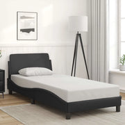 Giroletto Dover Nero 80x200 cm in Similpelle 373078