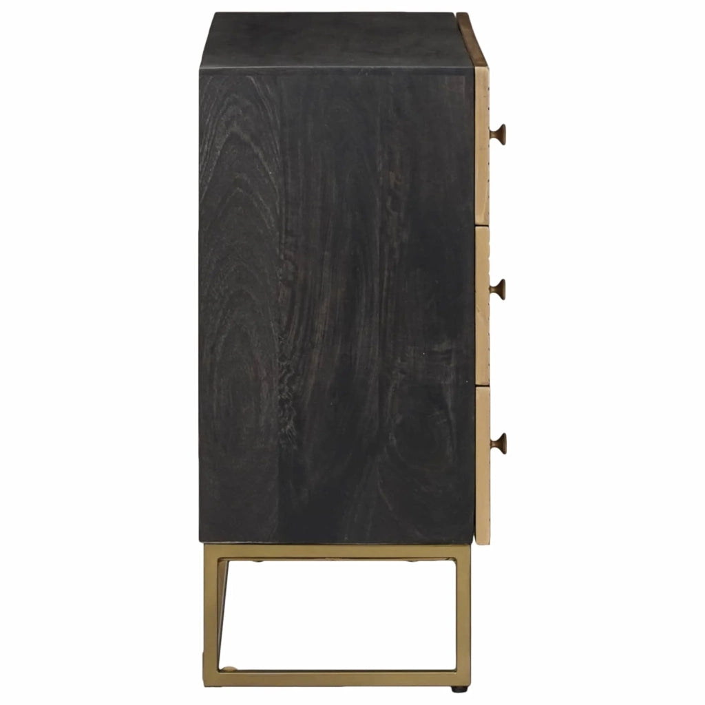 Mobile con Cassetti con cassetto Ottone 75 x 30 x 65 cm