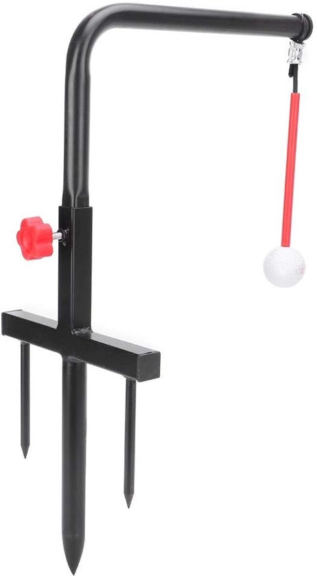 Allenamento di Colpo di Golf - Strumento di Addestramento per Golf - Ballo da Golf per l'Allenamento - Consistenza nel Colpo - Facile da Installare - Compattabile - Adatto per Golfisti Destri e Sinistri