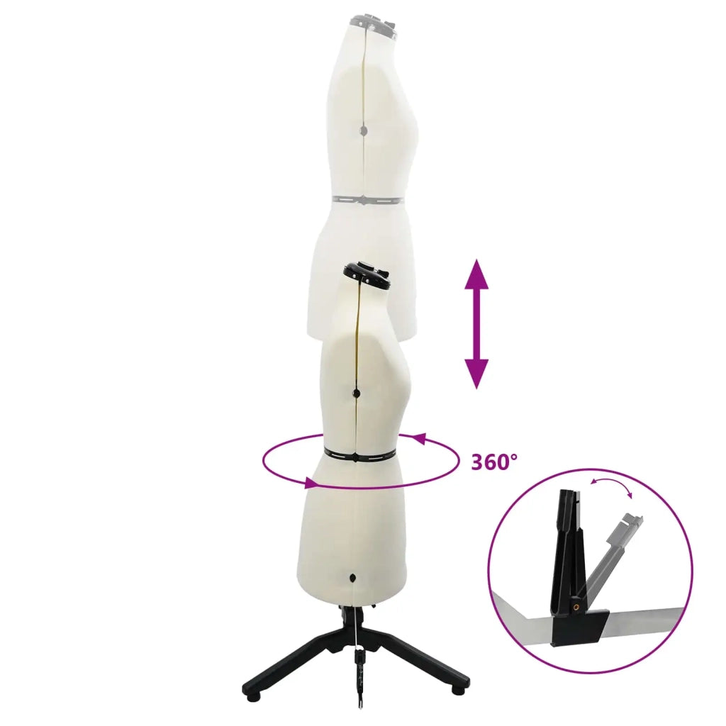 Forma Abito Femminile Regolabile Crema s Velluto CFW2017355
