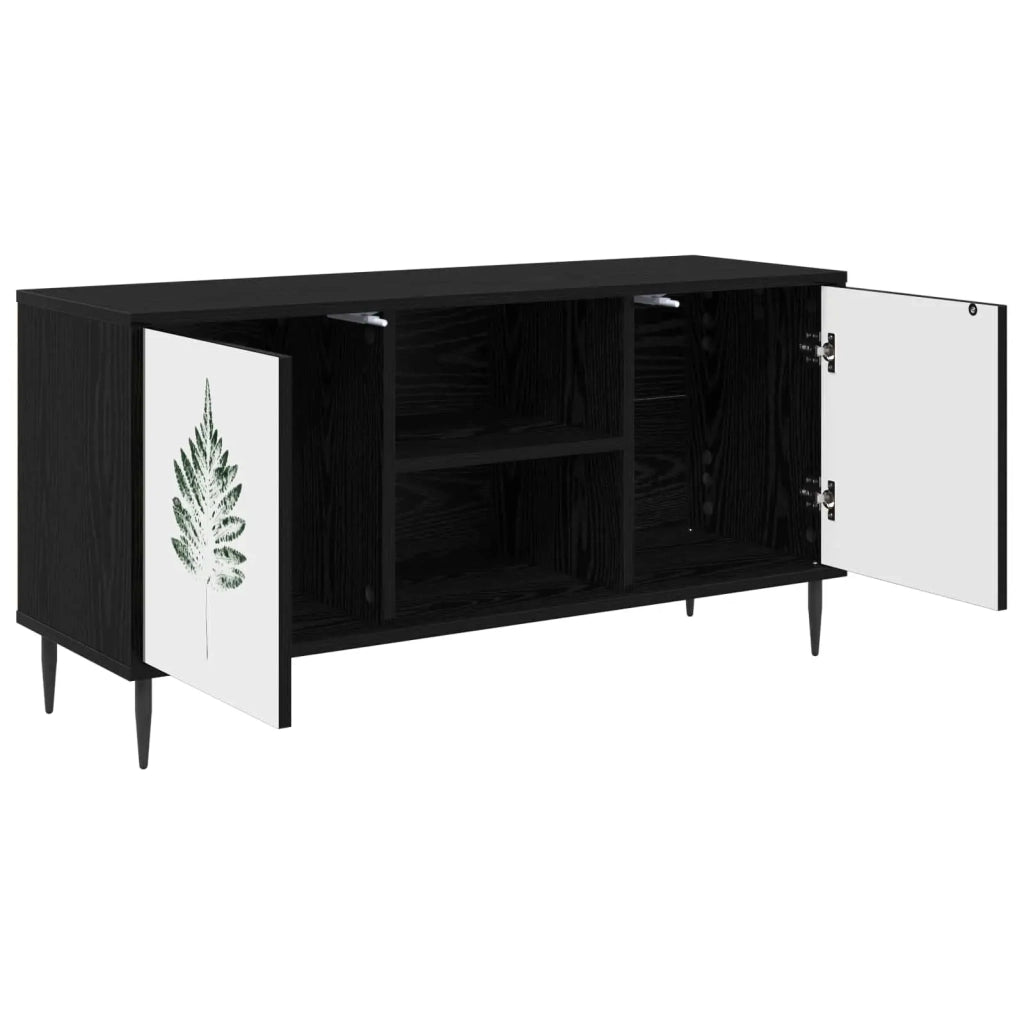 Mobile TV HANAU 102 x 33 x 51 cm Rovere Nero 8007065