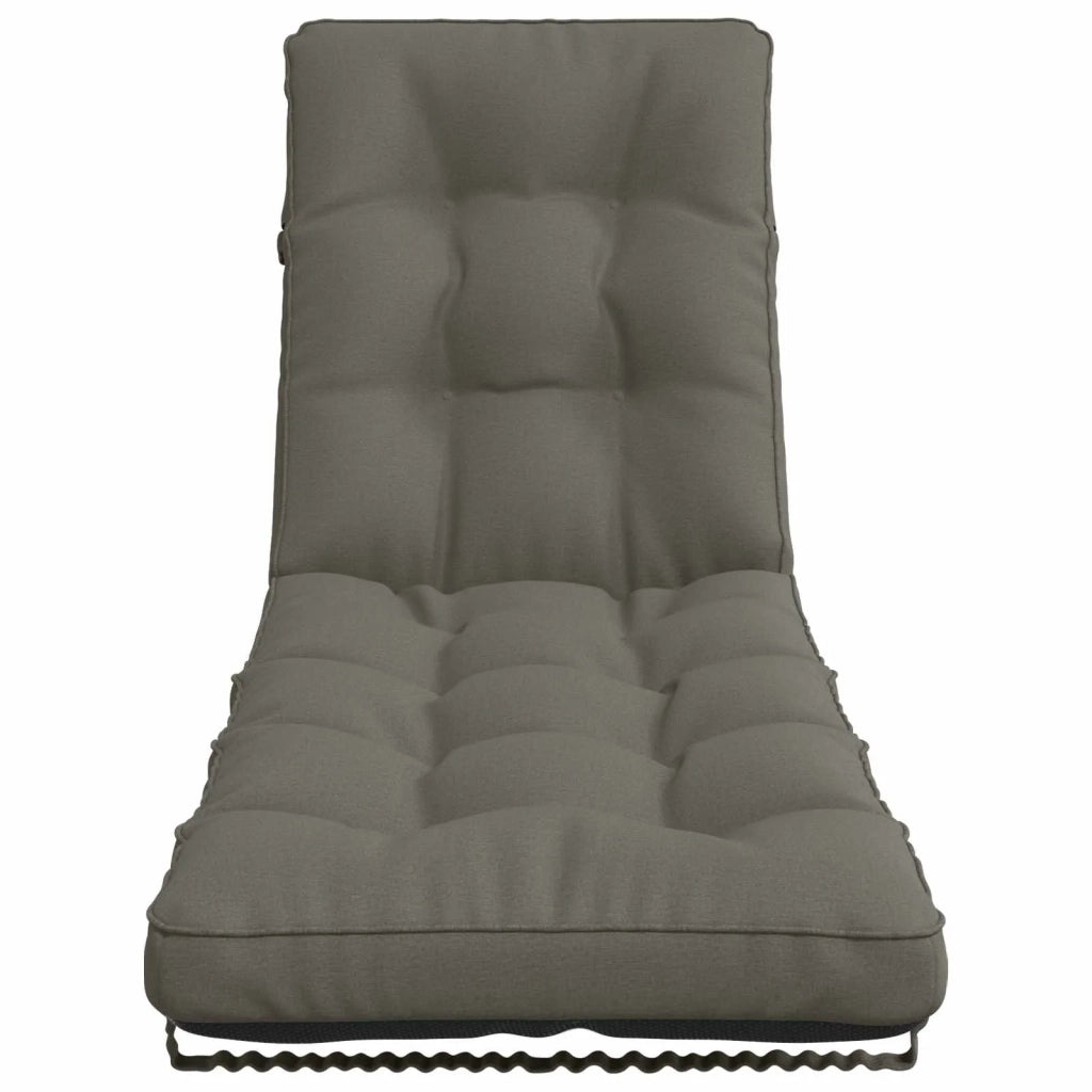 Cuscino per Lettino VIANEN 100% Poliestere Grigio 953840