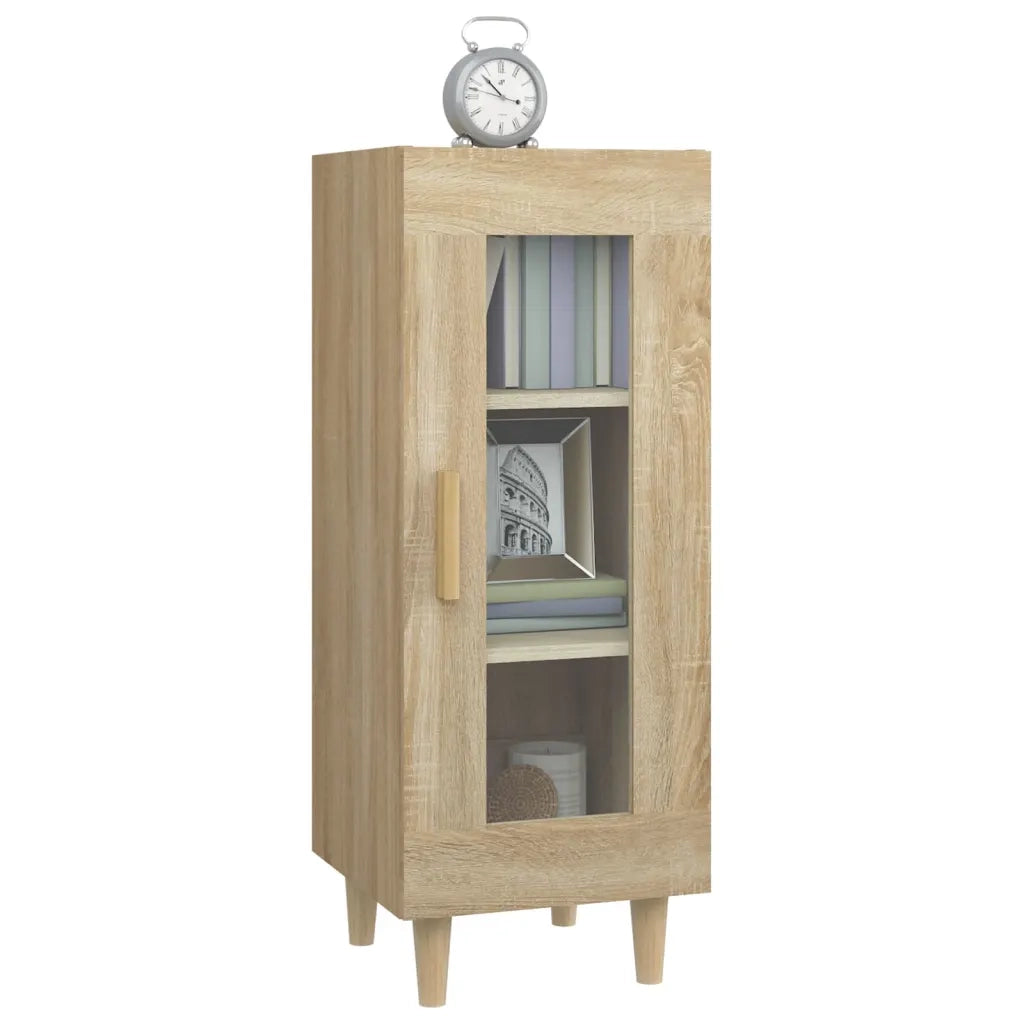 Credenza Rovere Sonoma 34,5x34x90 cm in Legno Multistrato cod mxl 19763