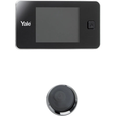 SPIONCINO ELETTRONICO YALE  ORO CON SCHERMO LCD 3,2 MM. 38110