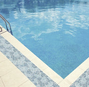 Mat di schiuma morbido con telecomando - Copertura antiscivolo per pavimento - Blu-bianco - 05 x 65 x 200 cm 54796