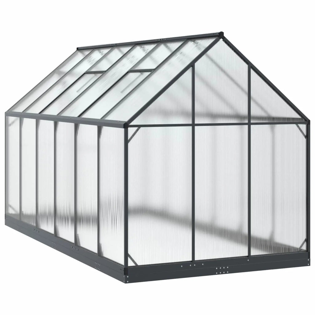 Serra da Giardino con porta Antracite 183,5 x 363,5 x 207 cm 3433044