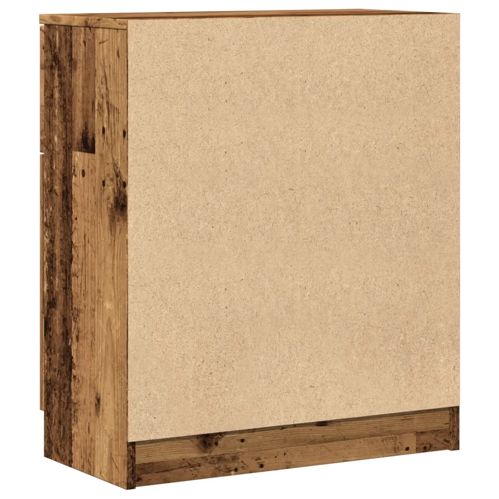 Credenza Legno Antico 60x30x70 cm in Truciolato 856838