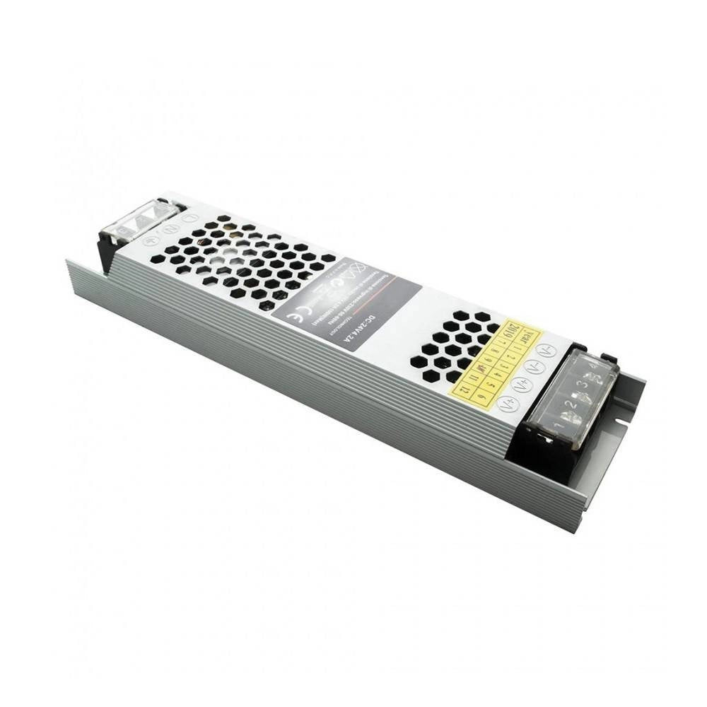Trade Shop - Alimentatore Stabilizzato 2 Uscite 100 W Slim Trasformatore 24 V 4.2a S24v-100w -