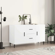 Credenza Bianca 100x36x60 cm in Legno Multistrato 828188