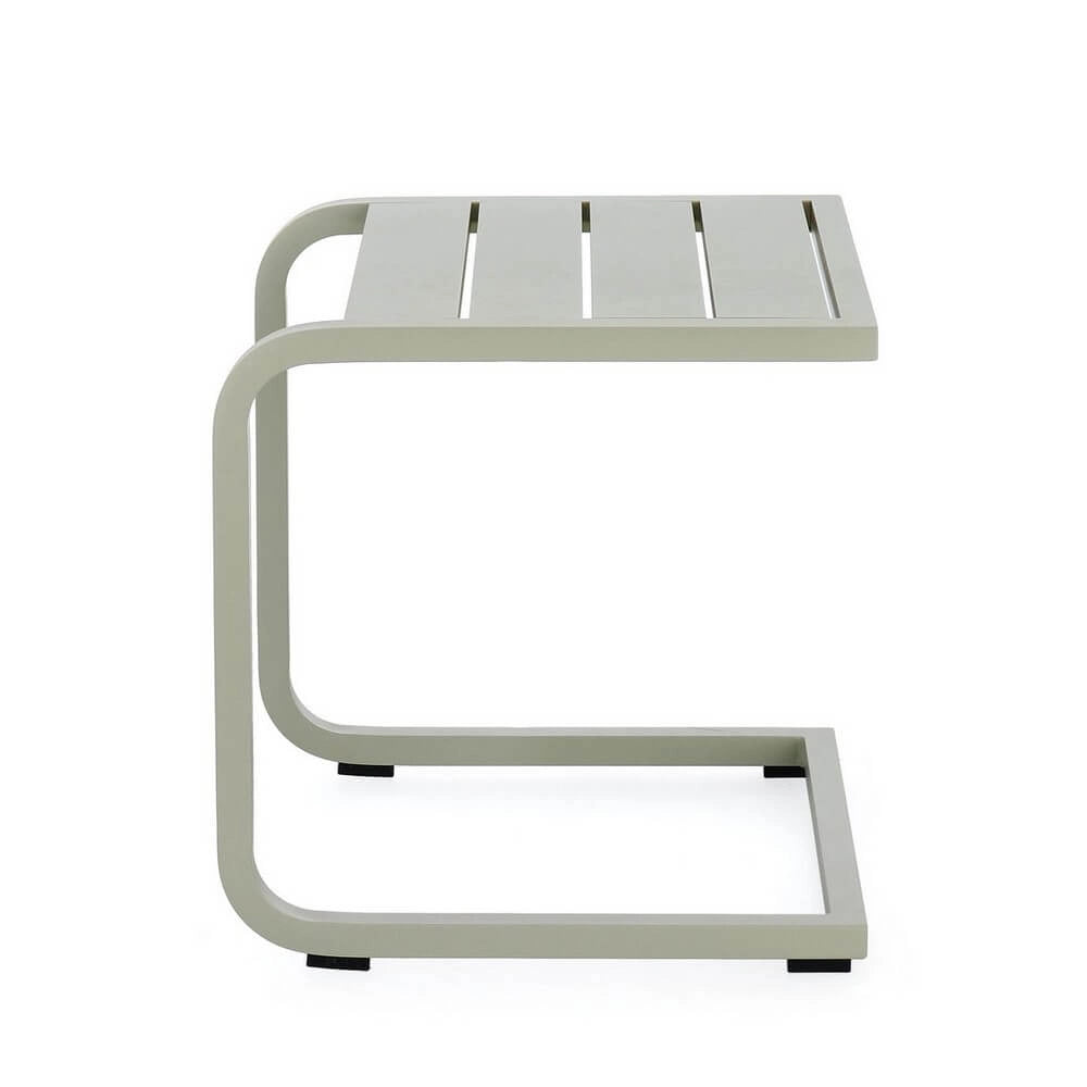Set di 2 Tavolini da Giardino in Alluminio 40x40 cm - AURI