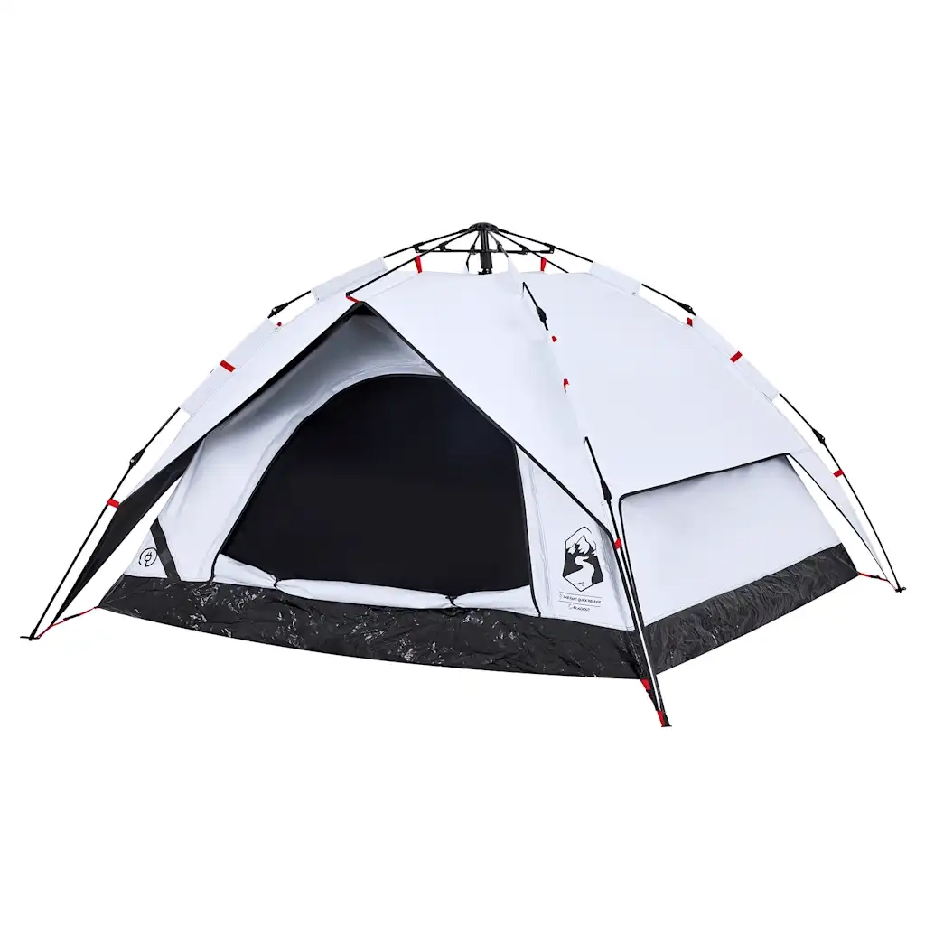 Tenda 4 Persone Bianca in Tessuto Oscurante a Rilascio Rapido 4004184