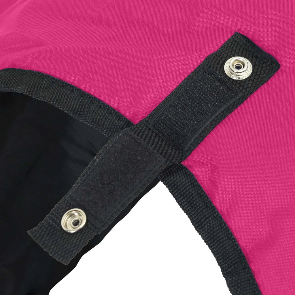 Coperta per Cavalli Rosa e Nero 145 cm Poliestere CFW6284606