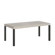 Tavolo Allungabile 90-246x90x77 cm Everyday Premium Cashmere Gambe Antracite