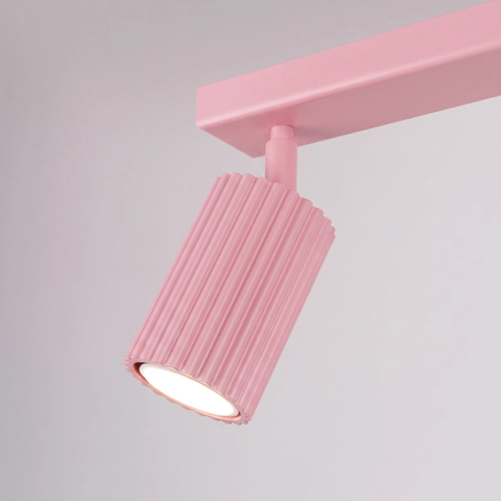 Plafoniera KARBON 2 rosa