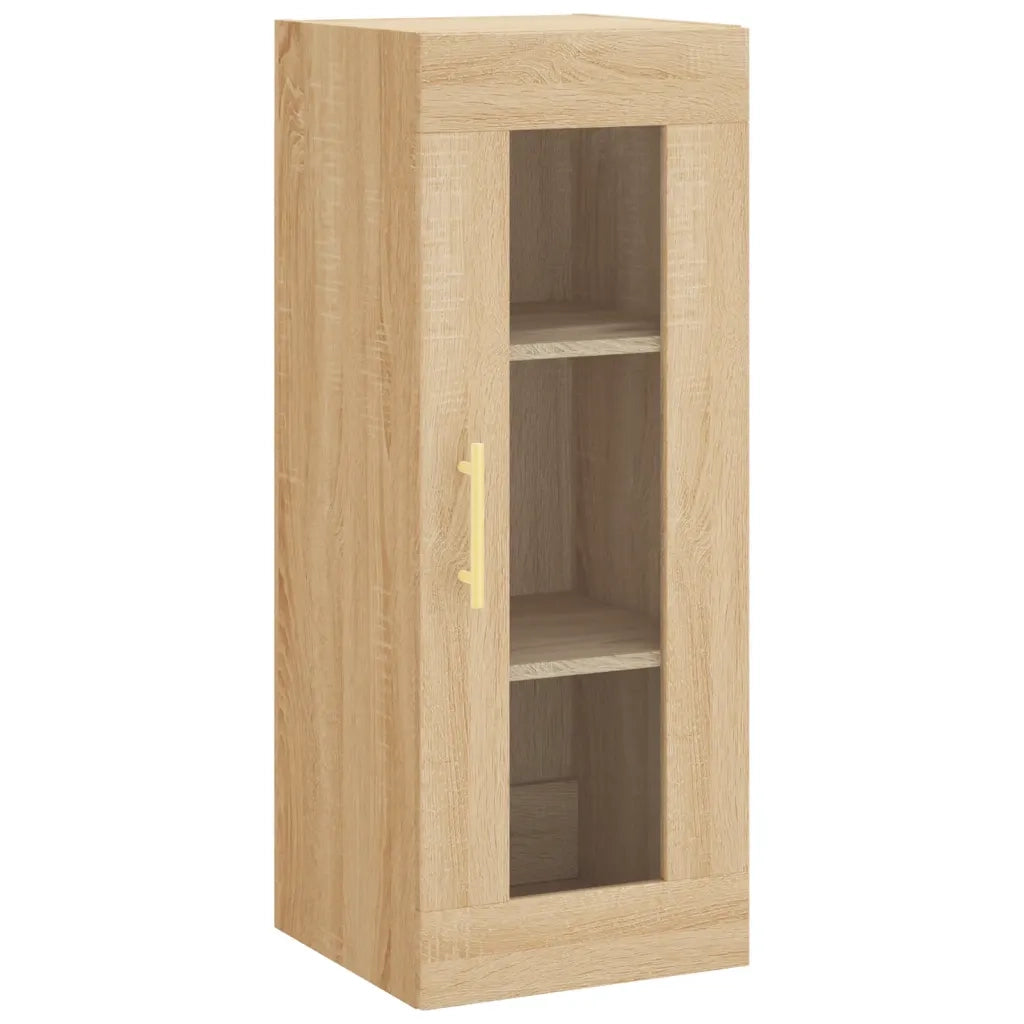 Credenza Rovere Sonoma 34,5x34x180 cm in Legno Multistrato 3199356