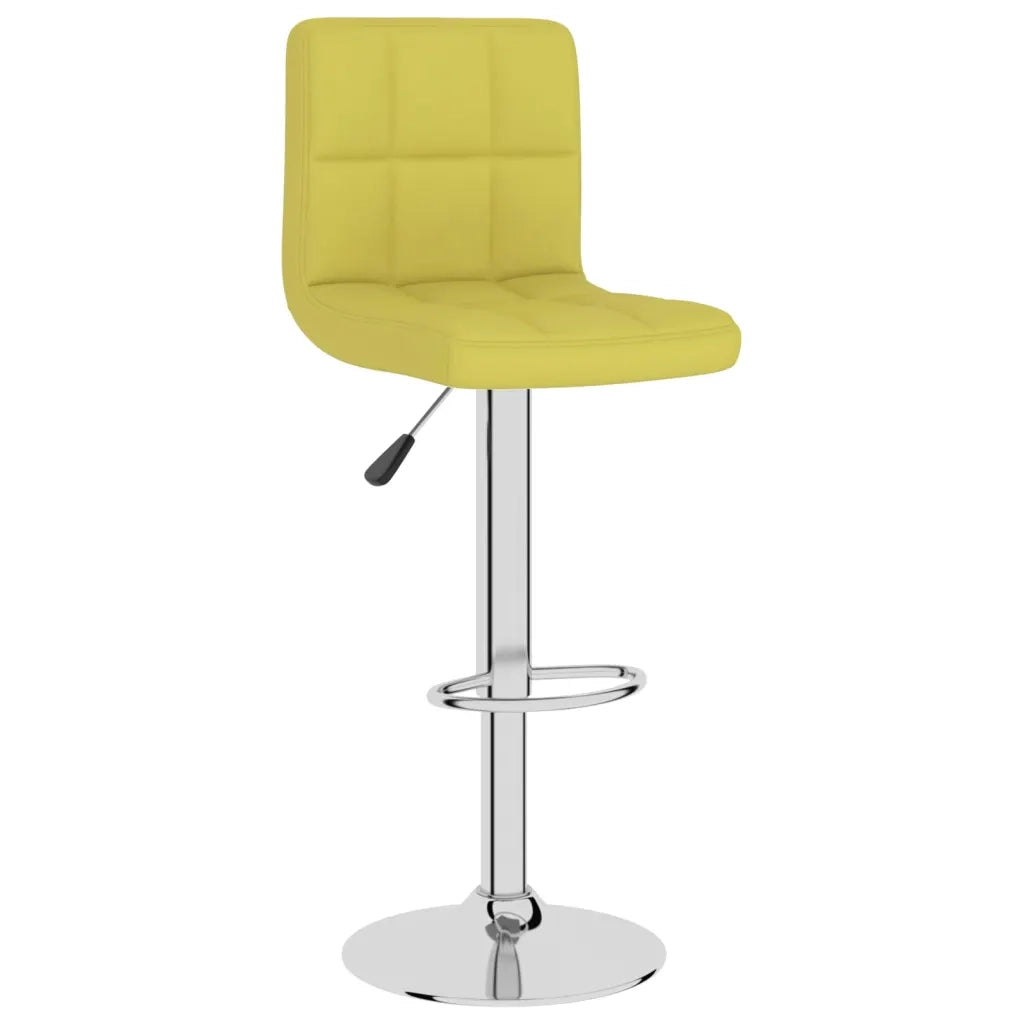 Sgabelli da Bar 2 pz Verdi in Tessuto cod mxl 65331