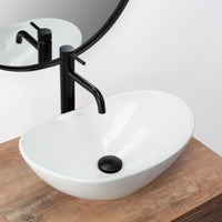 Lavabo Da Appoggio Rea Royal Mini White