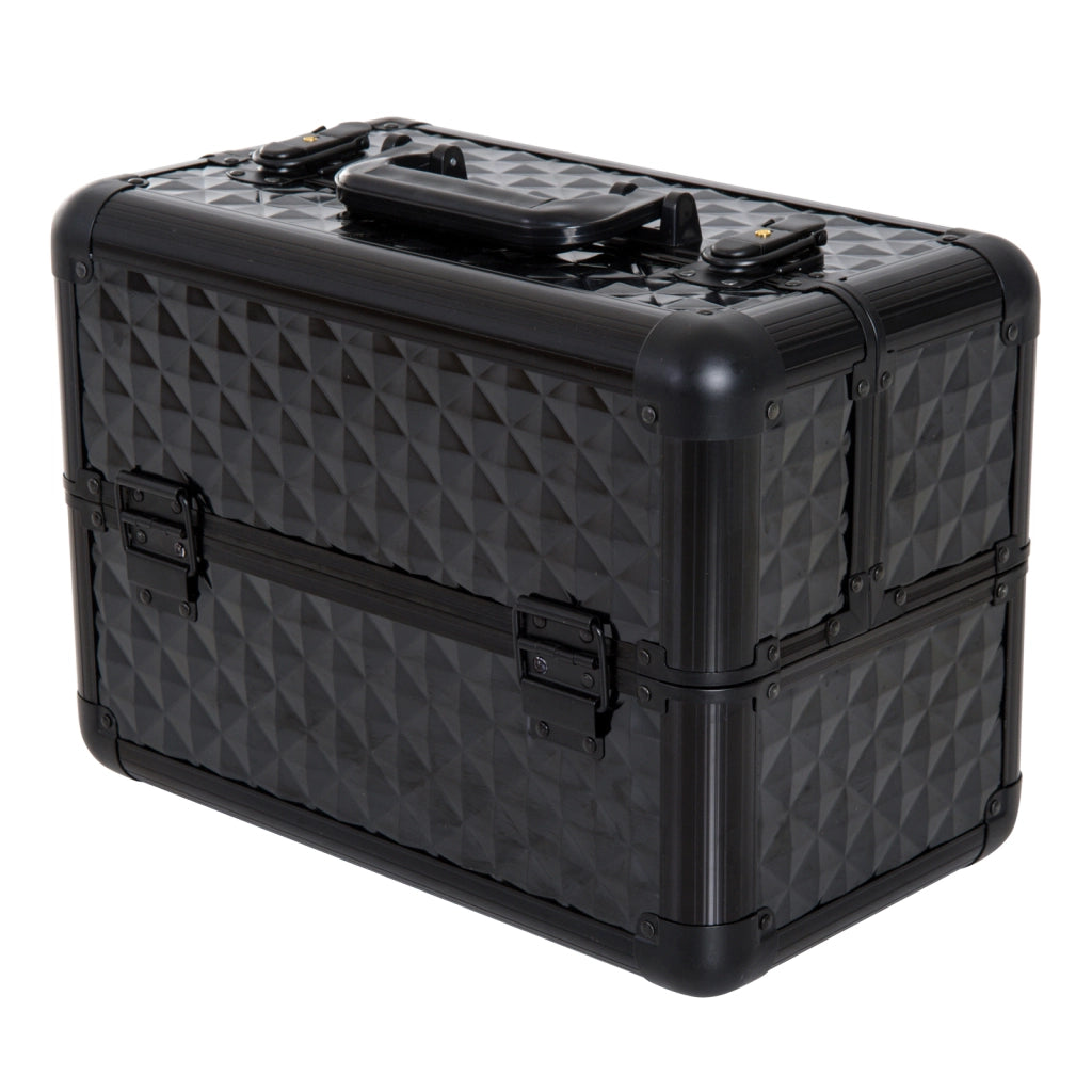 Organizzatore Cosmetici Portatile 4 Livelli ¨C zephmum ¨C 35.5x20x25.5cm Aluminio