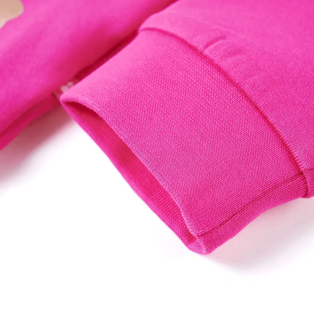 Felpa da Bambina Rosa Scuro 140 13673