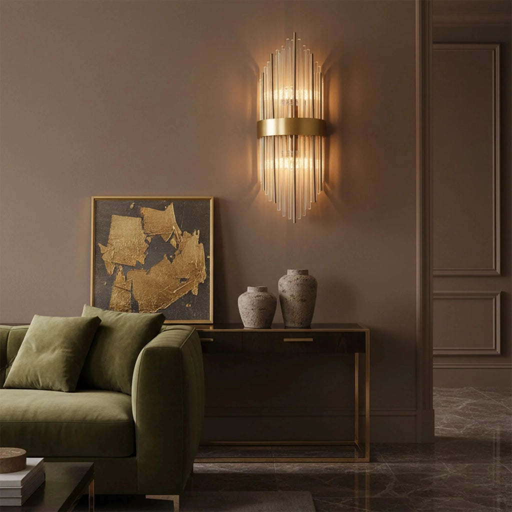 Lampada Da Parete APP1761-1W Brush Gold
