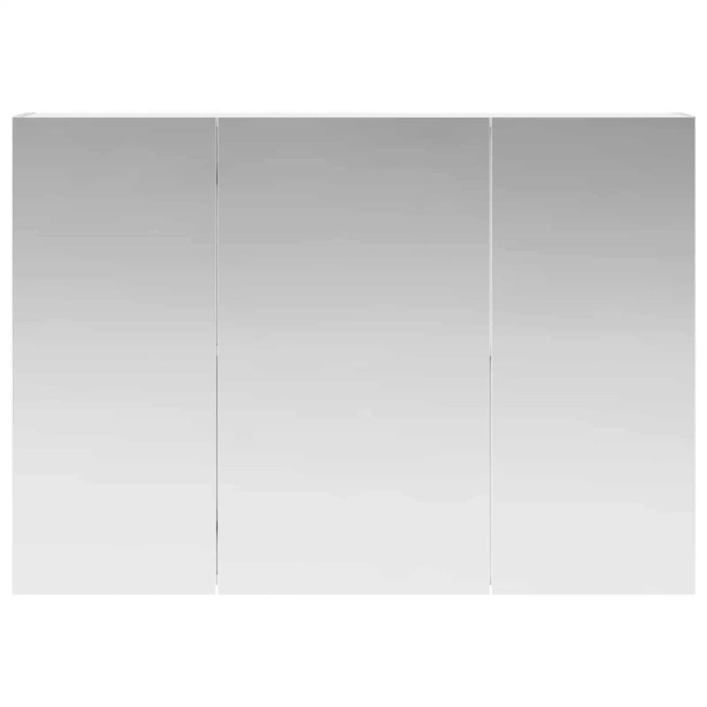 Mobiletto per specchio da bagno Bianco 100 x 14,5 x 70 cm 889119