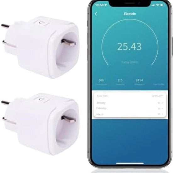 Stabilizzatore di Corrente con Contatore di Energia - Stabilizzatore di Corrente - Pannello di Controllo Intelligente