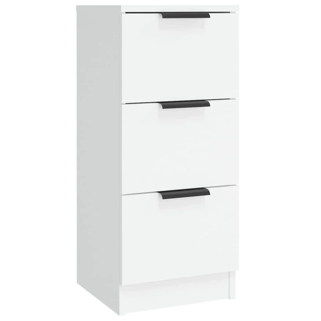Buffet credenza cassettiera armadio mobile contenitore organizer per cucina soggiorno salotti 3 pezzi legno ingegnerizzato bianco 02_0036996