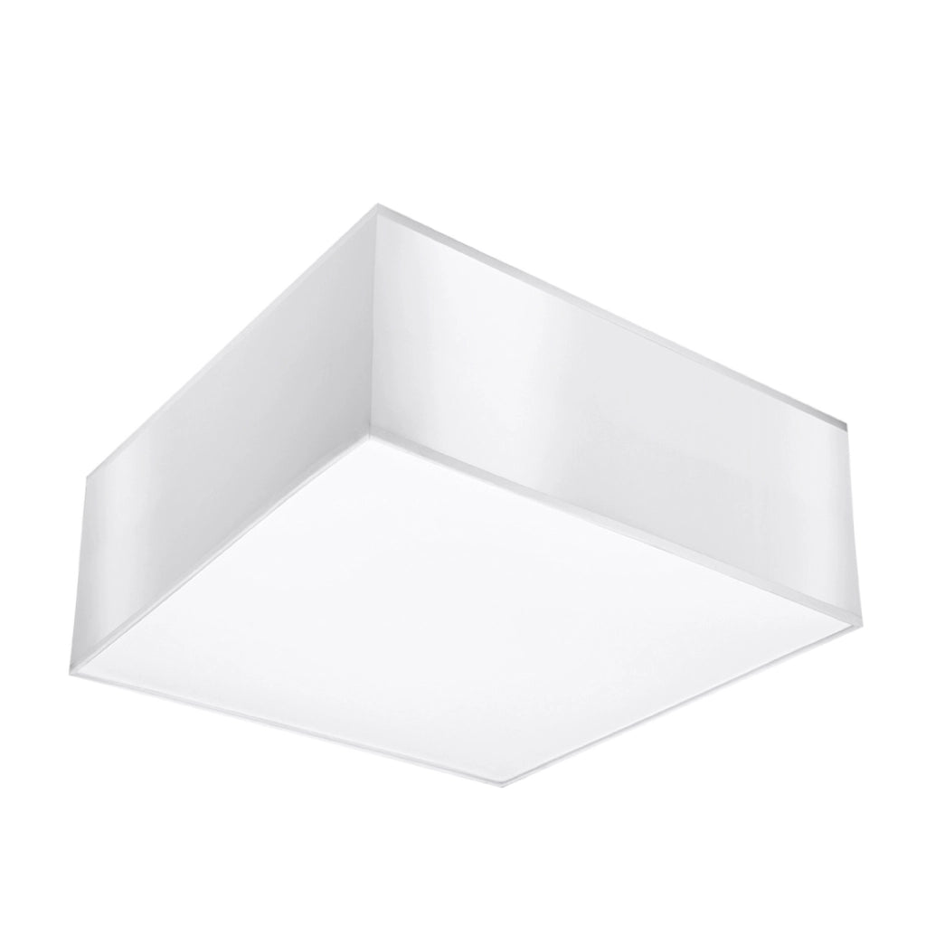 Plafoniera quadrata bianca 25 cm ANUBIS Pure Lume E27