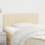 Testiera Crema 100x5x78/88 cm in Tessuto 346233