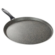 Trade Shop - Piastra Tonda Liscia Padella Cucina Antiaderente Antigraffio A 7 Strati Da 34 Cm 045000m -