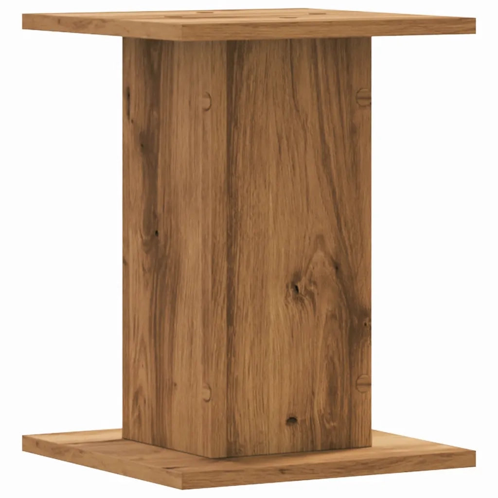 vidaXL Supporti Piante 2 pz Rovere Artigianale 30x30x40 cm Truciolato