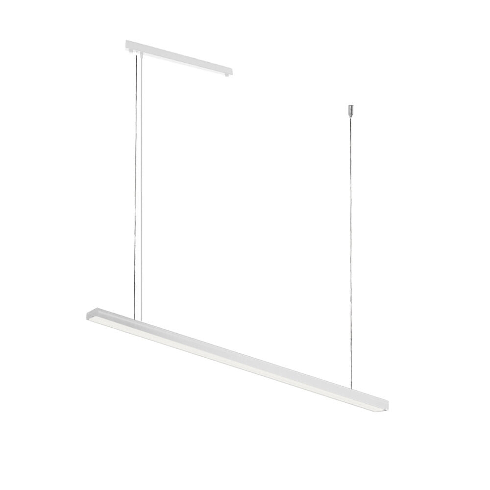 Lampada a sospensione LED Shilo HIATE 120cm bianca 24W 3000K
