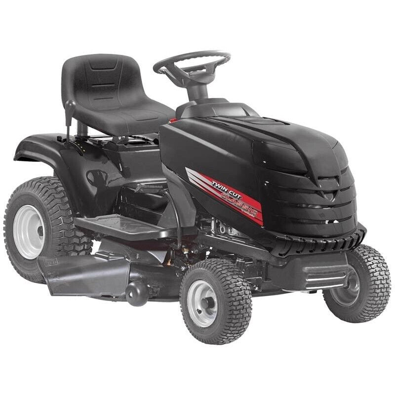 TRATTORINO 12,5 CV TOSAERBA MULCHING TWIN CUT CON MOTORE A SCOPPIO 414 CC