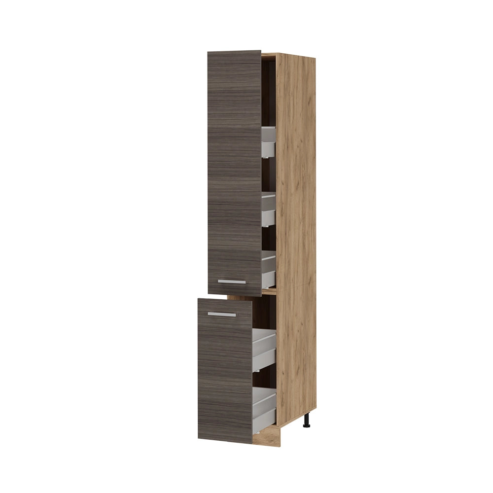Vicco Armadio da farmacia Grigio nobile 30 cm