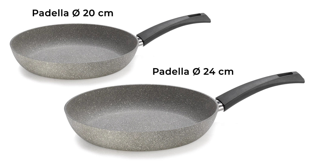 Batteria di Pentole 12 Pezzi in Alluminio Antiaderente Olympia Rockers