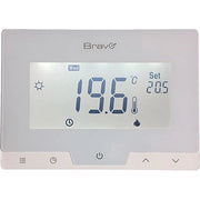 CRONOTERMOSTATO GLAM BRAVO  5/35  °C LCD 38 MM 124X88X24