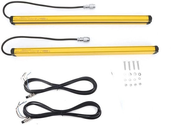 Sensore di corda di illuminazione IP-65 - Apparecchio di sicurezza - Attrezzatura di automazione - NPN/NC - 10-30VDC - 4/6/8/10 travi - Schermo di illuminazione di sicurezza