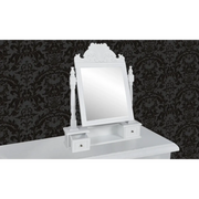 Toletta con Specchio Rettangolare Oscillante in MDF 60628