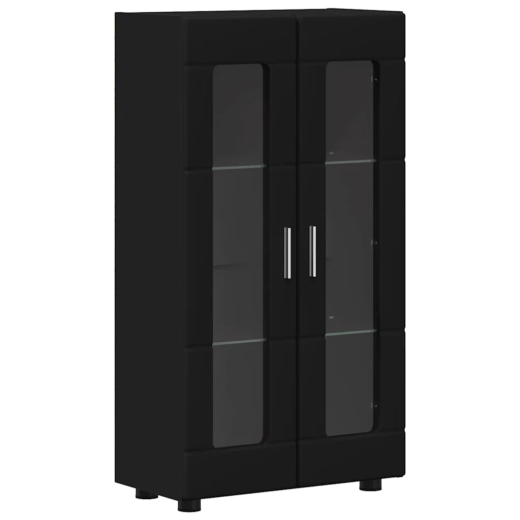 Credenza FLORIN Nero 55,5 x 29 x 100 cm Legno multistrato
