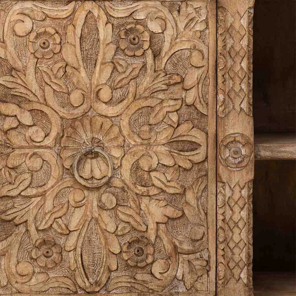 Credenza in legno marrone 165x45x76