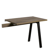 PROLUNGA SCRIVANIA DAVINCI 90X60XH75CM NOCE BRERA
