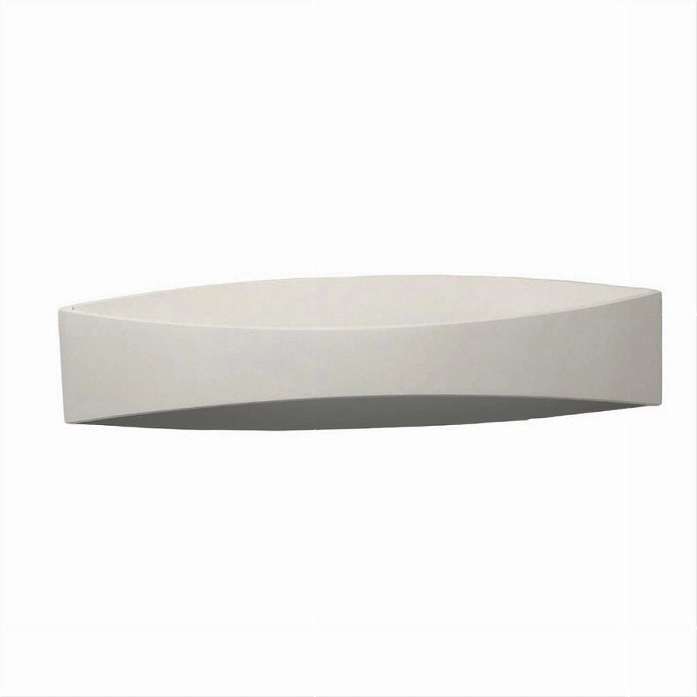 Trade Shop - Applique Led Da Muro 12w Up & Down In Alluminio Bianco 3 Temperature Luce E59-b3c -