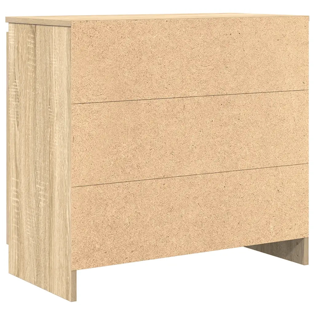Credenza con Cassetto Rovere Sonoma 71x35x65 cm in Truciolato 861573