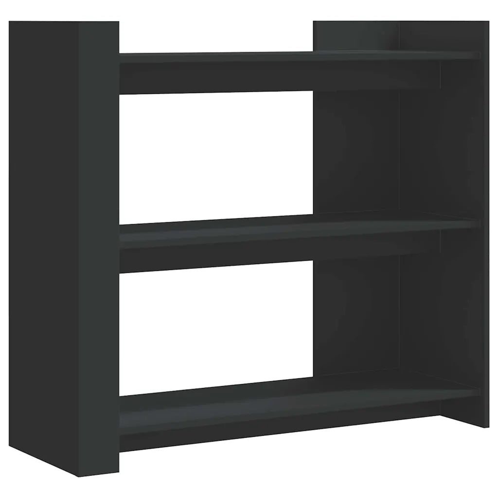 Tavolino Consolle-Tavolino da soggiorno-Tavolo Nero 100x35x90 cm in Legno Multistrato