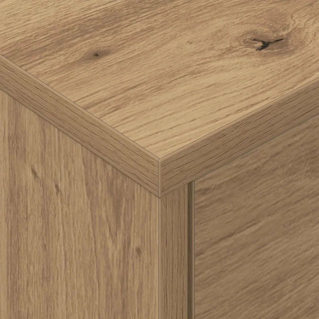 Comodino 2 pcs Rovere artigianale 40,5 x 40 x 48 cm 891071