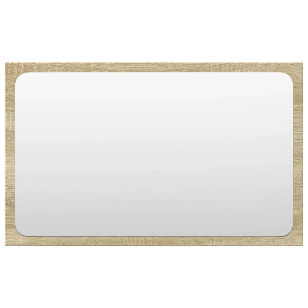 vidaXL Set Mobili da Bagno 3 pz Rovere Sonoma in Legno Multistrato