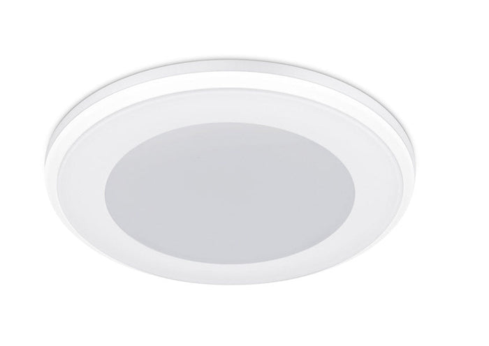 Faretto da Interno a LED in Plastica Bianco Opaco