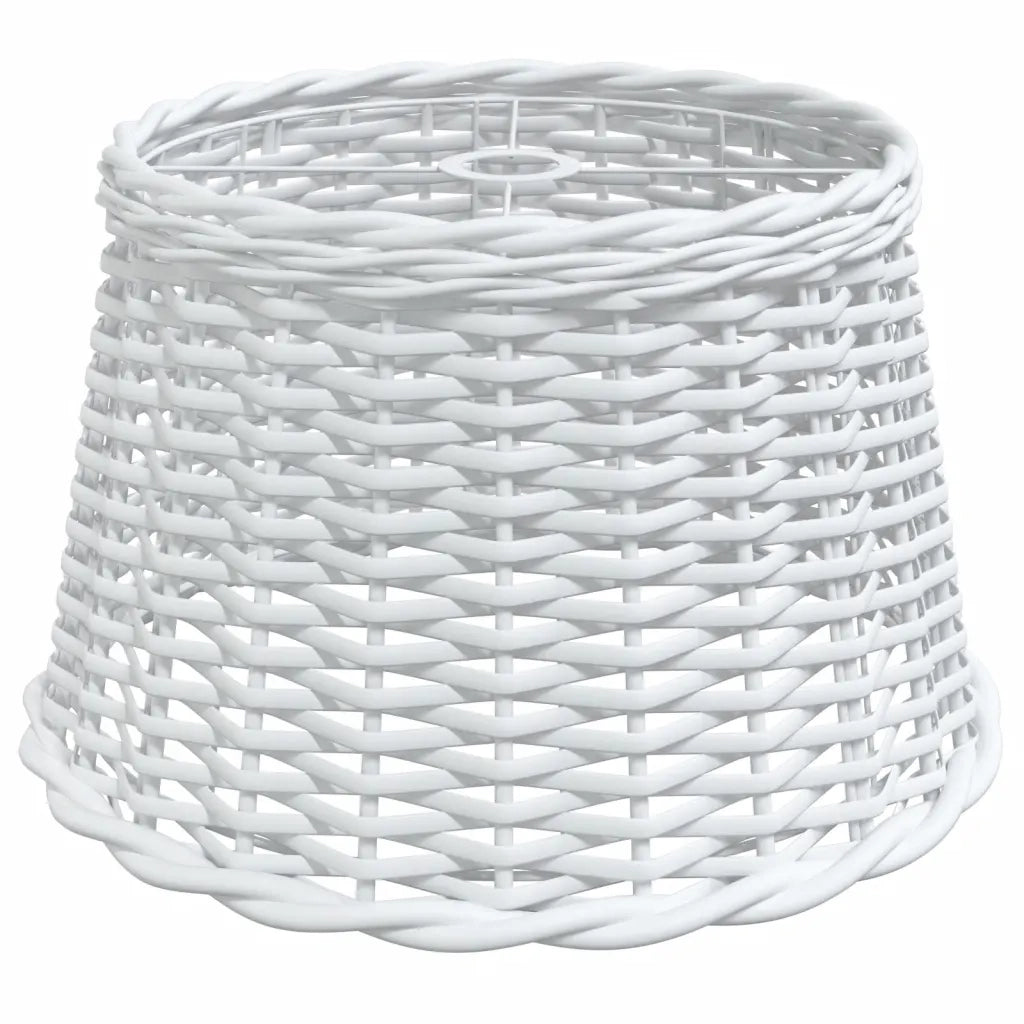 Paralume da Soffitto Bianco ?45x28 cm in Vimini CFW8428115